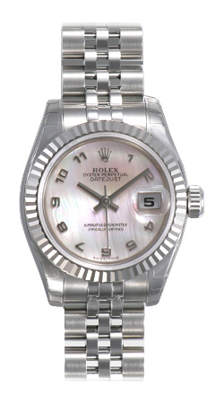 Rolex Lady Datejust Series Ladies 18kt White Gold Automatic Wristwatch 179174-MAJ Rolex Lady Datejust Series Ladies 18kt White Gold Automatic Wristwatch 179174-MAJ
