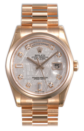 Rolex Day-Date Series Mens Automatic 18kt Rose Gold Wristwatch 118205-MTDP Rolex Day-Date Series Mens Automatic 18kt Rose Gold Wristwatch 118205-MTDP