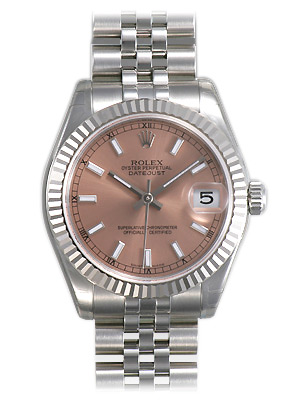 Rolex Datejust Series Unisex Automatic Midsize Wristwatch 178274-PSJ Rolex Datejust Series Unisex Automatic Midsize Wristwatch 178274-PSJ