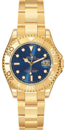 Rolex Yachtmaster Series 18k Yellow Gold Mens Automatic Wristwatch 168628-BLSO Rolex Yachtmaster Series 18k Yellow Gold Mens Automatic Wristwatch 168628-BLSO