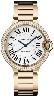 Cartier Ballon Bleu Medium Series Fashionable 18k Rose Gold Unisex Wristwatch-WE9005Z3 Cartier Ballon Bleu Medium Series Fashionable 18k Rose Gold Unisex Wristwatch-WE9005Z3
