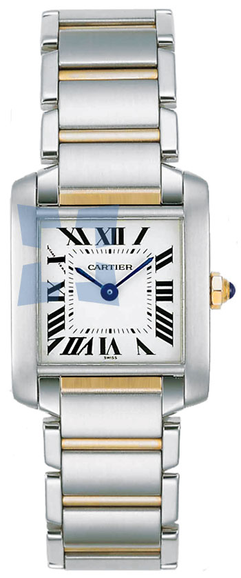Cartier Tank Francaise Fashionable Stainless Steel Ladies Swiss Quartz Wristwatch-W51007Q4 Cartier Tank Francaise Fashionable Stainless Steel Ladies Swiss Quartz Wristwatch-W51007Q4