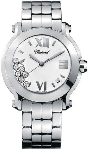 Chopard Happy Sport Series Ladies Swiss Quartz Watch 278477-3001 Chopard Happy Sport Series Ladies Swiss Quartz Watch 278477-3001
