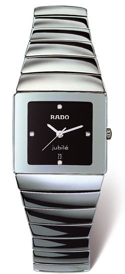 Rado Sintra Series Platinum-tone Ceramic Unisex Watch-R13332742 Rado Sintra Series Platinum-tone Ceramic Unisex Watch-R13332742