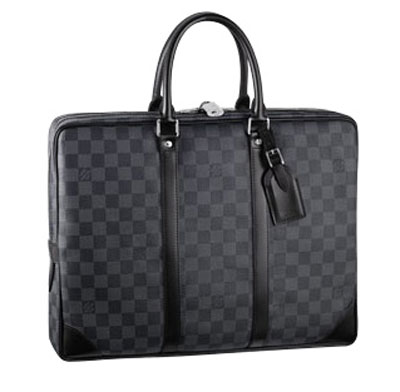 Louis Vuitton Damier Graphite Canvas Porte Documents Voyage PM N41125 Louis Vuitton Damier Graphite Canvas Porte Documents Voyage PM N41125