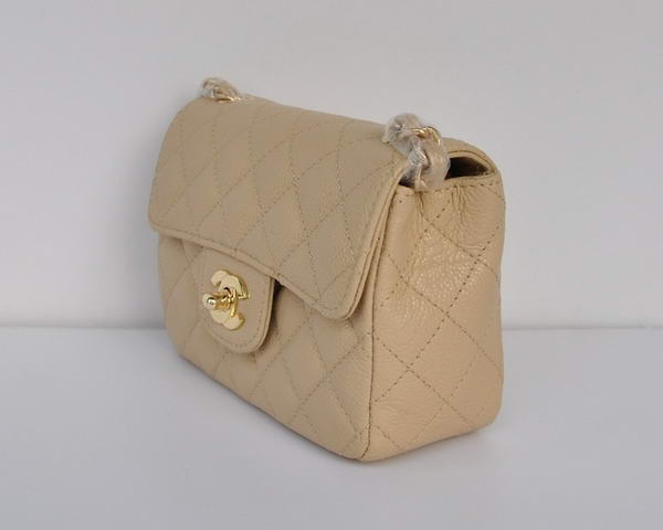 Chanel 2.55 mini Flap Bag 1115 Beige Sheepskin Golden Hardware Chanel 2.55 mini Flap Bag 1115 Beige Sheepskin Golden Hardware