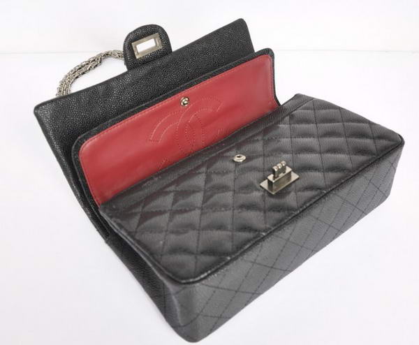 Chanel A30226 Classic Flap Bag Cannage Black Chanel A30226 Classic Flap Bag Cannage Black