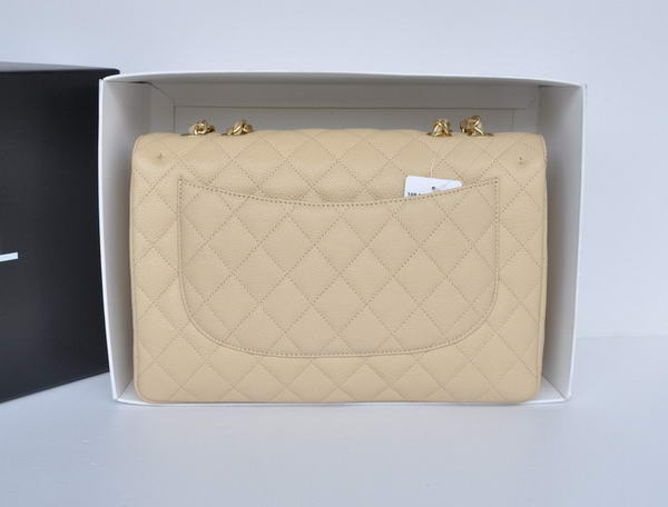 Chanel Original Apricot Caviar Leather Flap Bag A28600 Gold Chanel Original Apricot Caviar Leather Flap Bag A28600 Gold