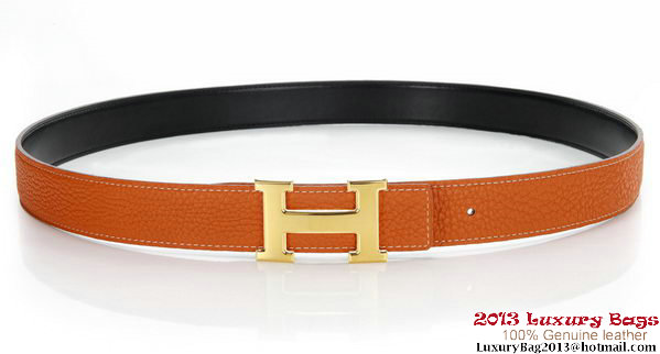 Hermes 43mm Calf Leather Belt HB105
