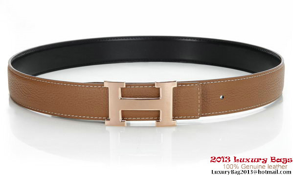 Hermes 43mm Calf Leather Belt HB107-2