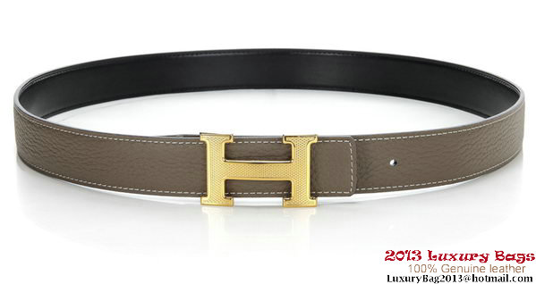 Hermes 43mm Calf Leather Belt HB108-5