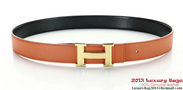 Hermes 43mm Saffiano Leather Belt HB102-1