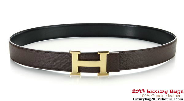 Hermes 43mm Saffiano Leather Belt HB102-3