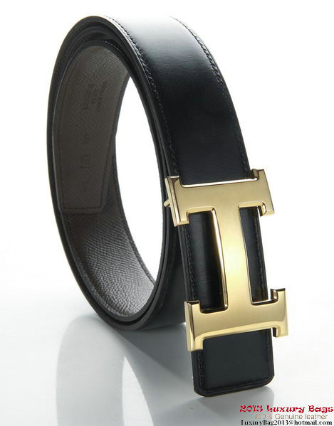 Hermes 43mm Saffiano Leather Belt HB102-3 Hermes 43mm Saffiano Leather Belt HB102-3