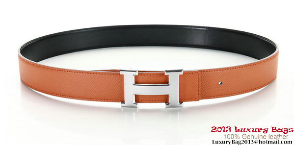 Hermes 43mm Saffiano Leather Belt HB102-5