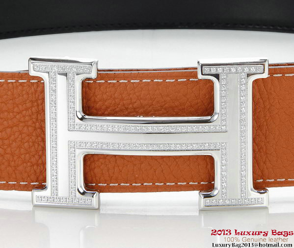 Hermes 50mm Diamond Belt HB110-9 Hermes 50mm Diamond Belt HB110-9