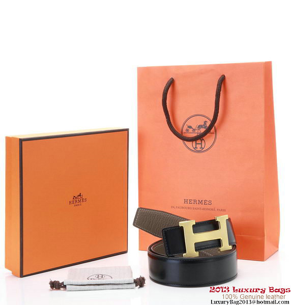 Hermes 50mm Original Calf Leather Belt HB117-12 Hermes 50mm Original Calf Leather Belt HB117-12