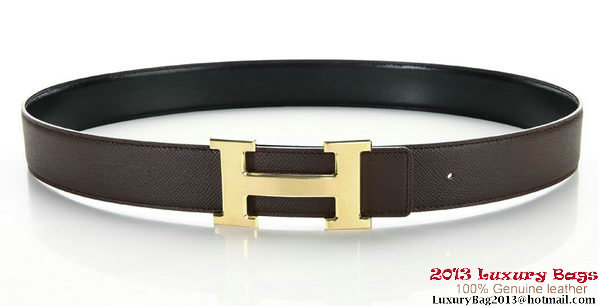 Hermes 50mm Saffiano Leather Belt HB113-7
