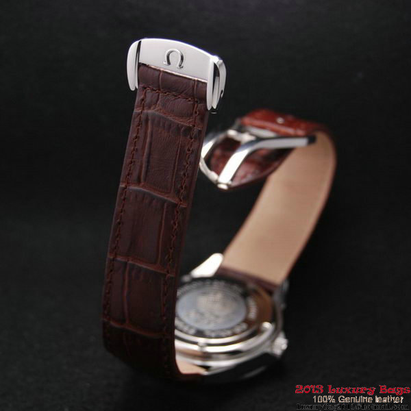 OMEGA DE VILLE Automatic Chronometer Red Gold on Brown Leather Strap OM77210 OMEGA DE VILLE Automatic Chronometer Red Gold on Brown Leather Strap OM77210