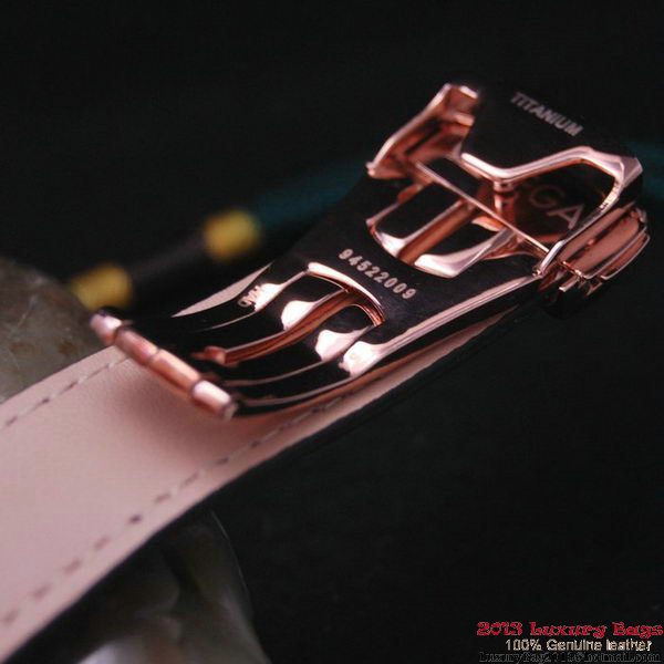 OMEGA DE VILLE CO-AXIAL CHRONOSCOPE Red Gold on Black Leather Strap OM77427 OMEGA DE VILLE CO-AXIAL CHRONOSCOPE Red Gold on Black Leather Strap OM77427