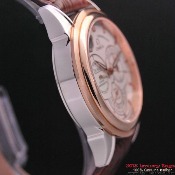 OMEGA DE VILLE CO-AXIAL CHRONOSCOPE Red Gold on Brown Leather Strap OM77418 OMEGA DE VILLE CO-AXIAL CHRONOSCOPE Red Gold on Brown Leather Strap OM77418