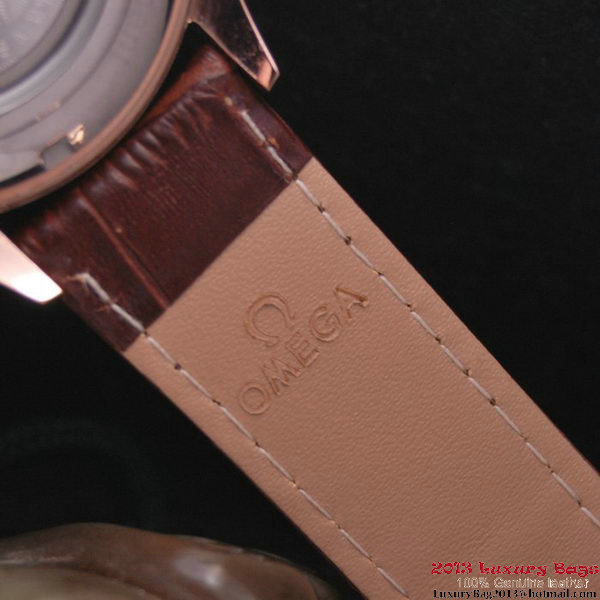 OMEGA DE VILLE CO-AXIAL CHRONOSCOPE Red Gold on Brown Leather Strap OM77426 OMEGA DE VILLE CO-AXIAL CHRONOSCOPE Red Gold on Brown Leather Strap OM77426