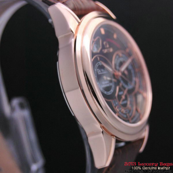 OMEGA DE VILLE CO-AXIAL CHRONOSCOPE Red Gold on Brown Leather Strap OM77426 OMEGA DE VILLE CO-AXIAL CHRONOSCOPE Red Gold on Brown Leather Strap OM77426