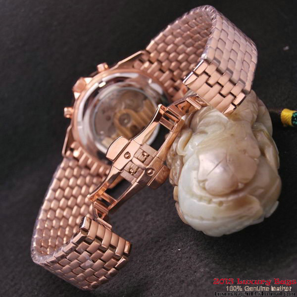 OMEGA DE VILLE CO-AXIAL CHRONOSCOPE Red Gold on Red Gold Strap OM77433