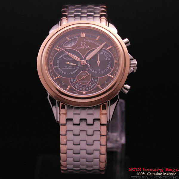 OMEGA DE VILLE CO-AXIAL CHRONOSCOPE Red Gold on Steel Strap OM77430 OMEGA DE VILLE CO-AXIAL CHRONOSCOPE Red Gold on Steel Strap OM77430