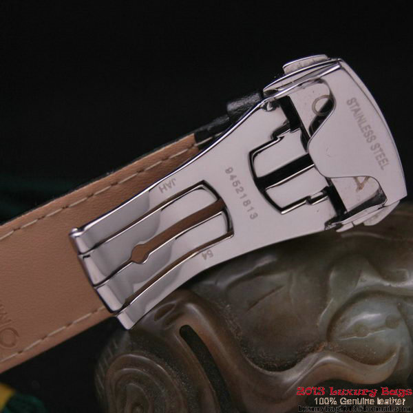 OMEGA DE VILLE CO-AXIAL CHRONOSCOPE Steel on Black Leather Strap OM77403 OMEGA DE VILLE CO-AXIAL CHRONOSCOPE Steel on Black Leather Strap OM77403