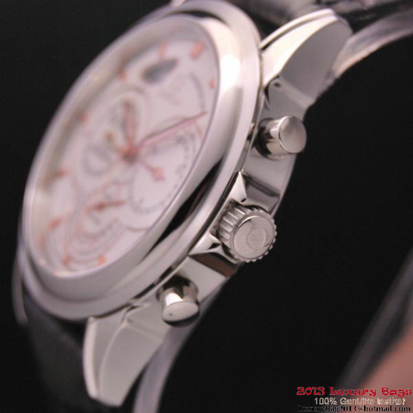 OMEGA DE VILLE CO-AXIAL CHRONOSCOPE Steel on Black Leather Strap OM77403 OMEGA DE VILLE CO-AXIAL CHRONOSCOPE Steel on Black Leather Strap OM77403