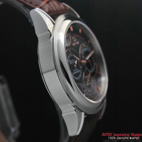 OMEGA DE VILLE CO-AXIAL CHRONOSCOPE Steel on Brown Leather Strap OM77408 OMEGA DE VILLE CO-AXIAL CHRONOSCOPE Steel on Brown Leather Strap OM77408