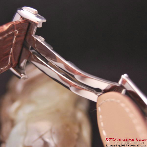 OMEGA DE VILLE CO-AXIAL CHRONOSCOPE Steel on Brown Leather Strap OM77410 OMEGA DE VILLE CO-AXIAL CHRONOSCOPE Steel on Brown Leather Strap OM77410