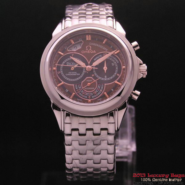 OMEGA DE VILLE CO-AXIAL CHRONOSCOPE Steel on Steel Strap OM77414 OMEGA DE VILLE CO-AXIAL CHRONOSCOPE Steel on Steel Strap OM77414