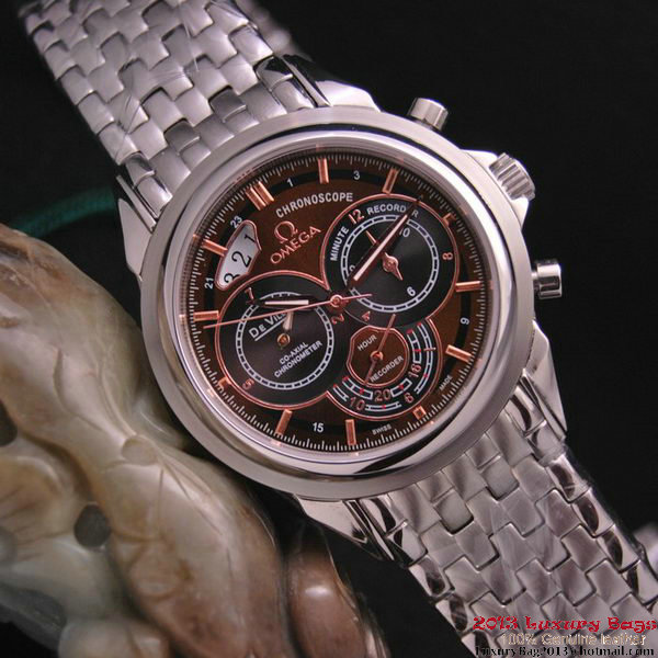 OMEGA DE VILLE CO-AXIAL CHRONOSCOPE Steel on Steel Strap OM77414 OMEGA DE VILLE CO-AXIAL CHRONOSCOPE Steel on Steel Strap OM77414