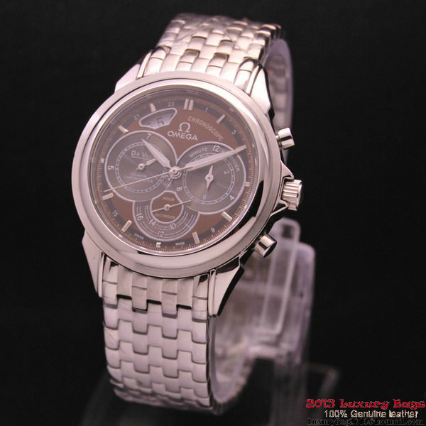 OMEGA DE VILLE CO-AXIAL CHRONOSCOPE Steel on Steel Strap OM77415 OMEGA DE VILLE CO-AXIAL CHRONOSCOPE Steel on Steel Strap OM77415