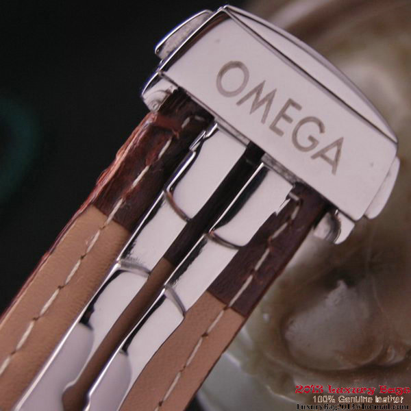 OMEGA DE VILLE CO-AXIAL Chronometer Red Gold on Brown Leather Strap OM77507 OMEGA DE VILLE CO-AXIAL Chronometer Red Gold on Brown Leather Strap OM77507