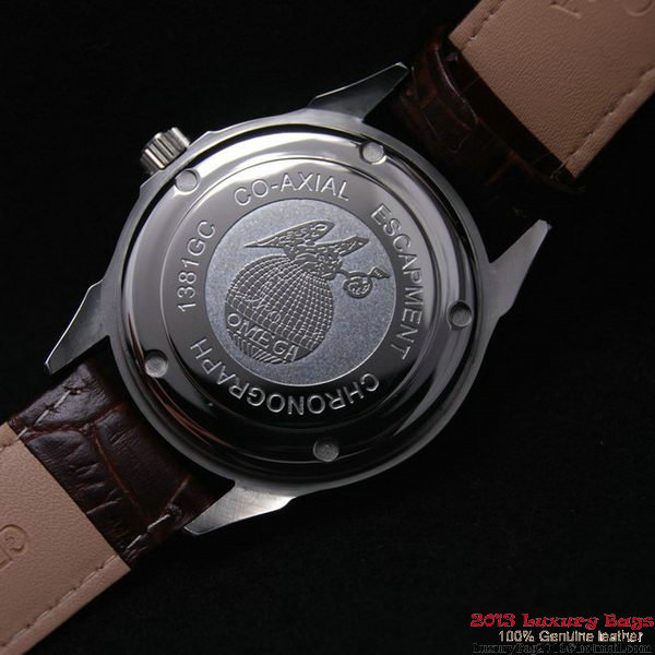 OMEGA DE VILLE Chronometer Red Gold on Brown Leather Strap OM77313 OMEGA DE VILLE Chronometer Red Gold on Brown Leather Strap OM77313