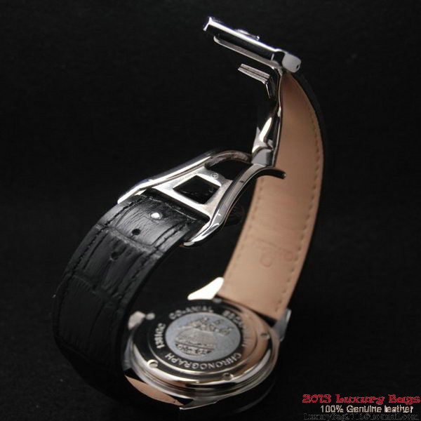 OMEGA DE VILLE Chronometer Steel on Black Strap OM77302 OMEGA DE VILLE Chronometer Steel on Black Strap OM77302