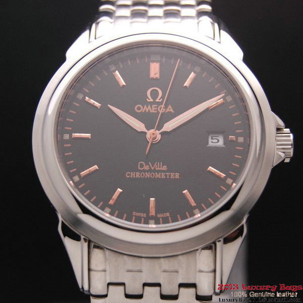 OMEGA DE VILLE Chronometer Steel on Steel Strap OM77311 OMEGA DE VILLE Chronometer Steel on Steel Strap OM77311