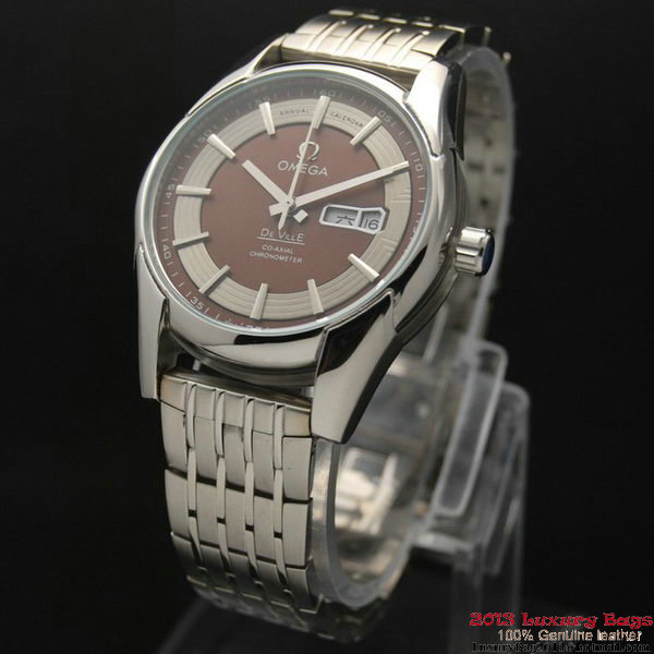 OMEGA DE VILLE HOUR VISION ANNUAL CALENDAR Steel on Steel Strap OM77116 OMEGA DE VILLE HOUR VISION ANNUAL CALENDAR Steel on Steel Strap OM77116