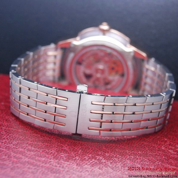 OMEGA DE VILLE Tourbillon Watches Red Gold on Steel Strap Om7017 OMEGA DE VILLE Tourbillon Watches Red Gold on Steel Strap Om7017