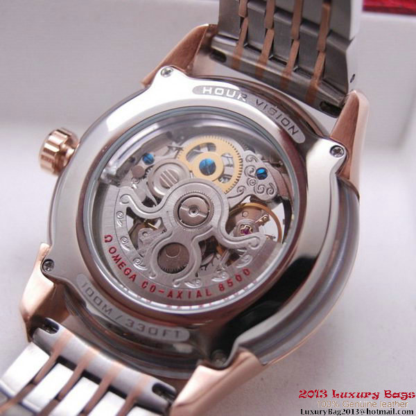 OMEGA DE VILLE Tourbillon Watches Red Gold on Steel Strap Om7017 OMEGA DE VILLE Tourbillon Watches Red Gold on Steel Strap Om7017