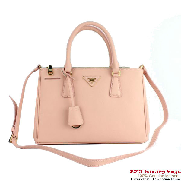 2013 Prada Saffiano Tote Bag 1801 Pink