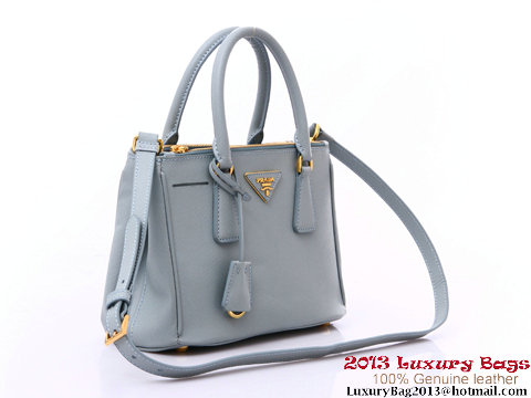 New Color Prada Saffiano Calfskin Leather Small Bag BN2316 Light Blue New Color Prada Saffiano Calfskin Leather Small Bag BN2316 Light Blue