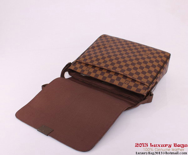 Louis Vuitton Damier Ebene Canvas District MM Messenger Bags N41212 Louis Vuitton Damier Ebene Canvas District MM Messenger Bags N41212