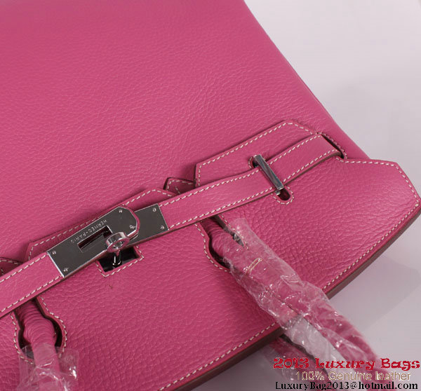 Hermes Birkin 35CM Tote Bag Clemence Leather H-35 Peach Hermes Birkin 35CM Tote Bag Clemence Leather H-35 Peach