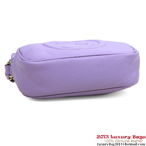 Gucci Soho Calfskin Leather Disco Bag 308364 Lavender Gucci Soho Calfskin Leather Disco Bag 308364 Lavender