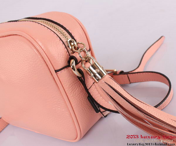 Gucci 308364 Soho Calf Leather Disco Bag Pink Gucci 308364 Soho Calf Leather Disco Bag Pink