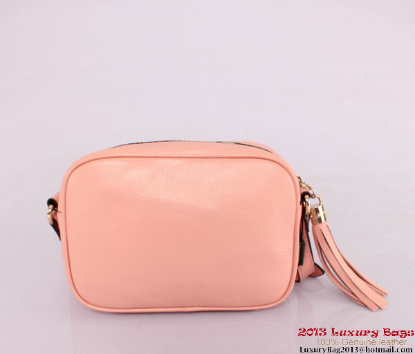 Gucci 308364 Soho Calf Leather Disco Bag Pink Gucci 308364 Soho Calf Leather Disco Bag Pink